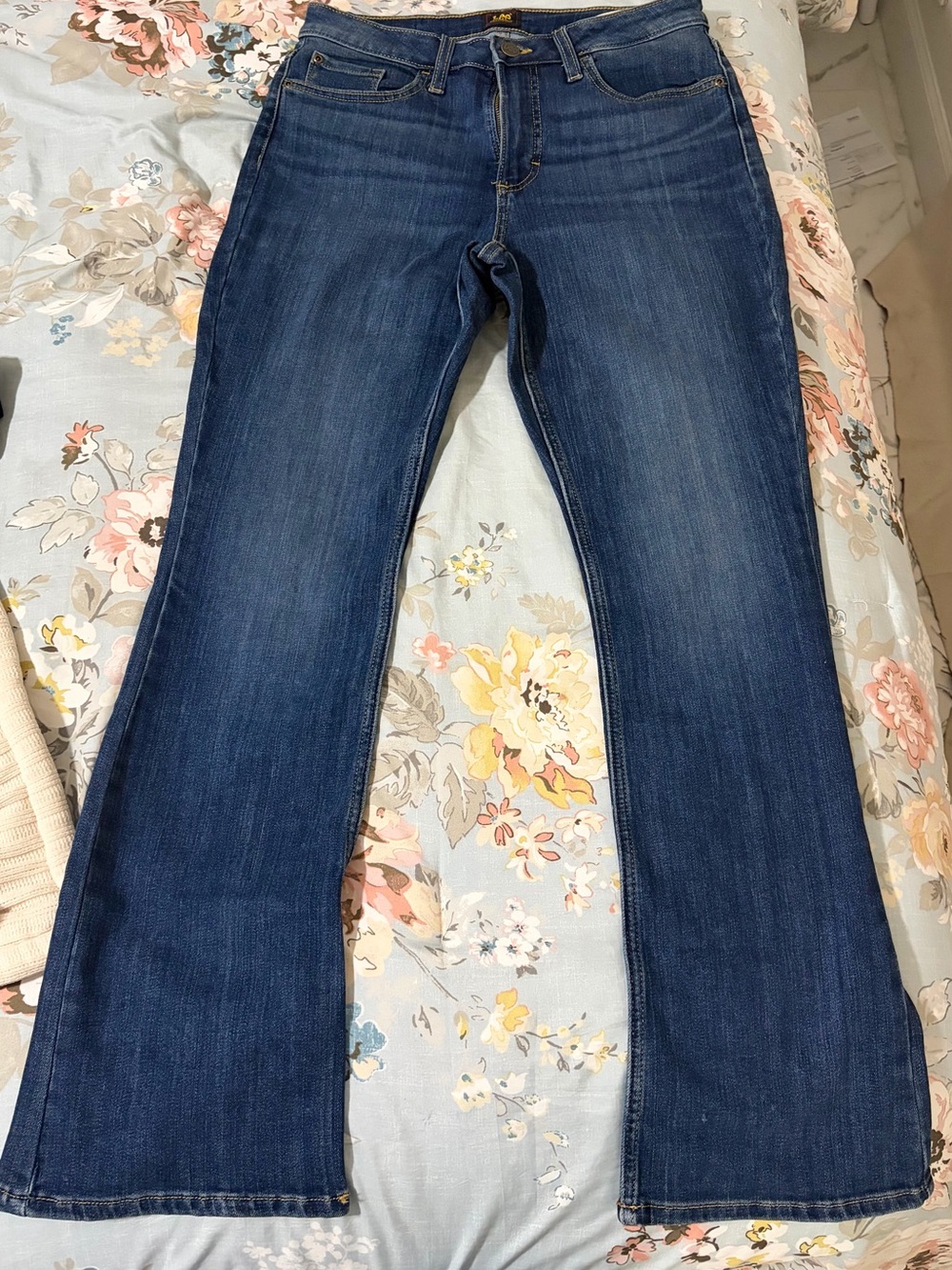 Lee Women's Dark Blue Bootcut Jeans